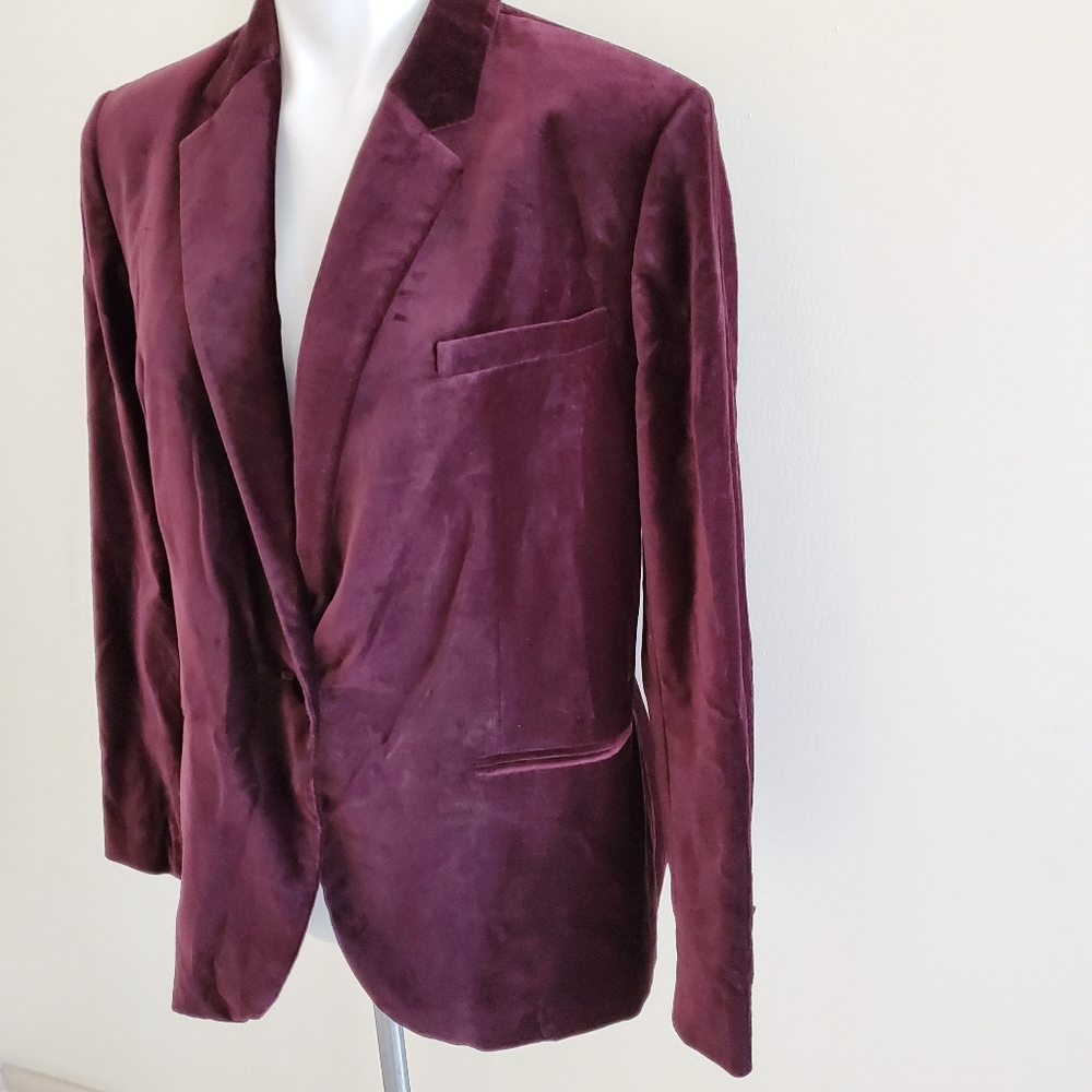 Sold.Lauren Ralph Lauren velvet blazer - Picture 3 of 5